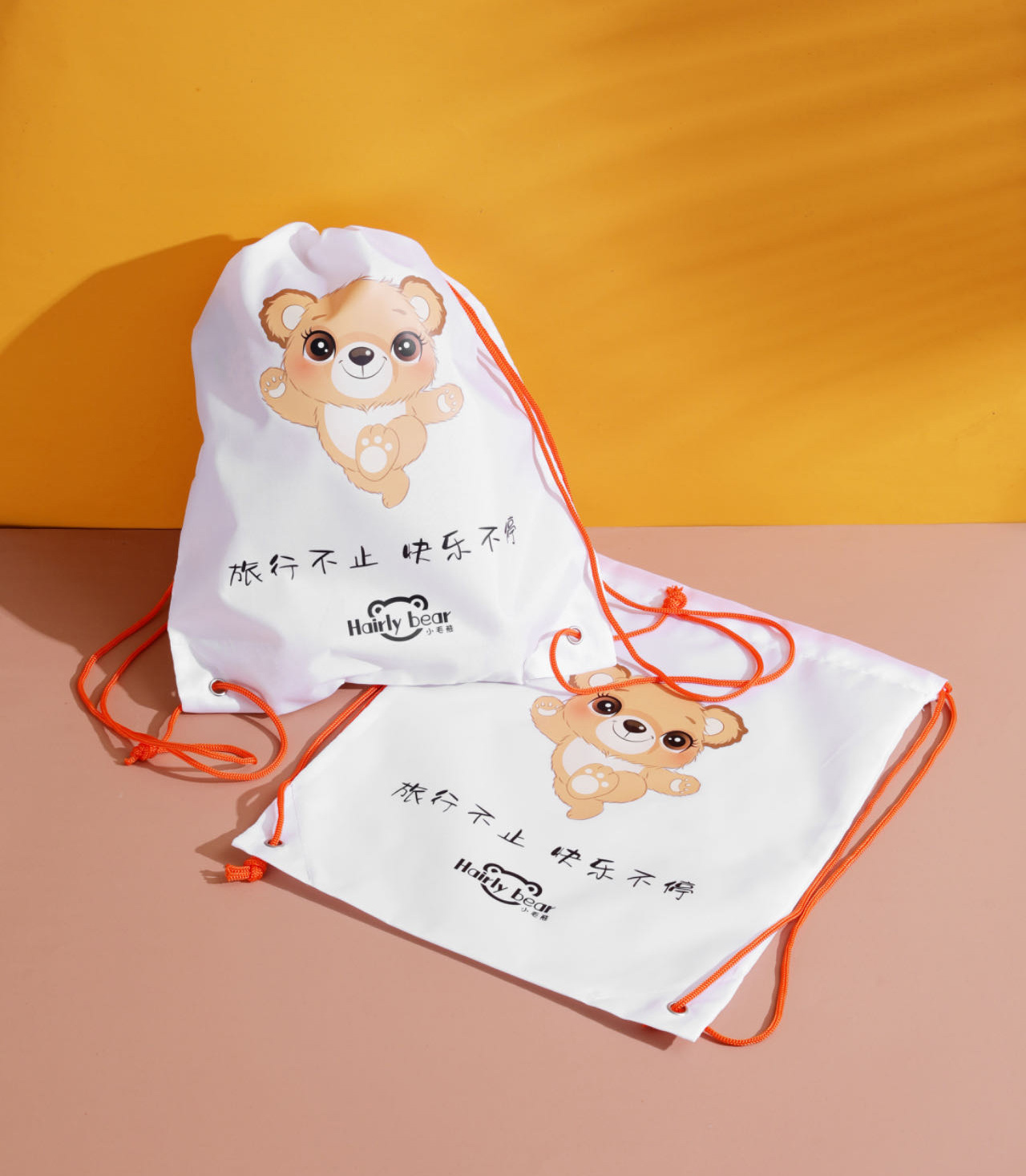 小毛熊背袋